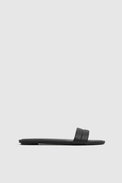 St Agni Stitch Detail Slide In Black