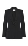 St Agni Black Belted Blazer