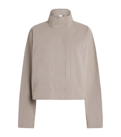 St Agni St. Agni Stretch-organic Cotton Carpenter Jacket In Beige