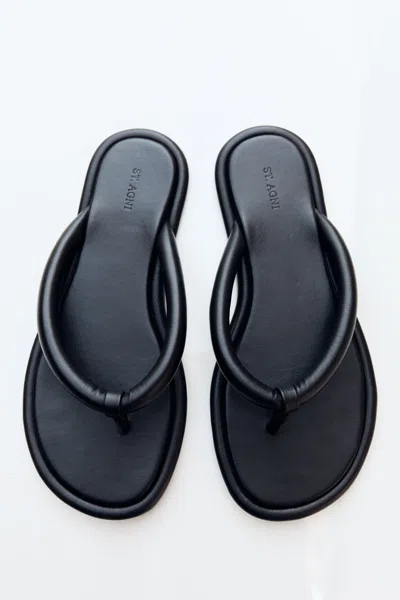 St Agni Sumi Slide In Black