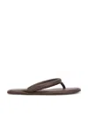 St Agni Brown Sumi Flip-flops In Chocolate