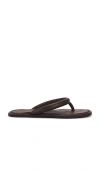 St Agni Brown Sumi Flip-flops In Chocolate