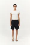 St Agni Tailored Active Shorts In Black
