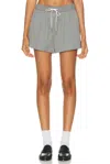 St Agni Tailored Boxer Shorts In Gray