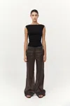 St Agni Tailored Transparent Pants