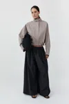 St Agni Technical Cotton Carpenter Jacket In Grey Stone