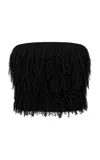 St Agni St. Agni Textured Knit Wool Top In Black