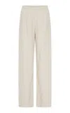 St Agni Textured Wide-leg Pants