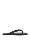St Agni Thong Detail Flip Flop In Black