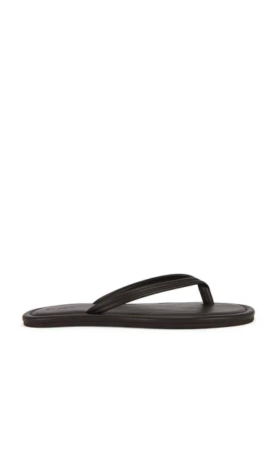 St Agni Thong Detail Flip Flop In Brown