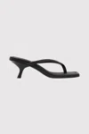 St Agni Thong Detail Heel In Black