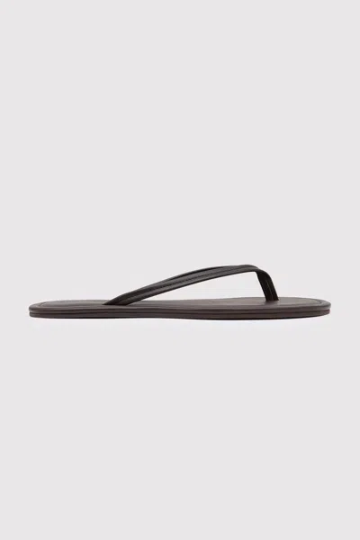 St Agni Thong Detail Slide In Brown