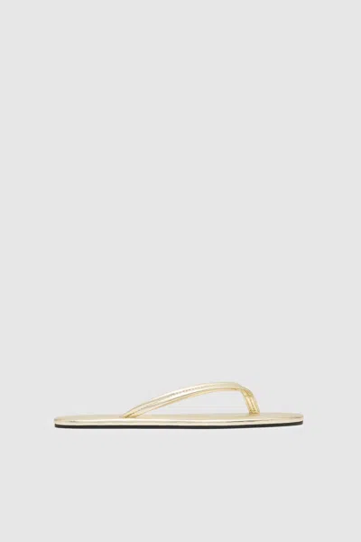 St Agni Thong Detail Slide In Gold