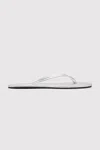 St Agni Thong Detail Slide In Silver