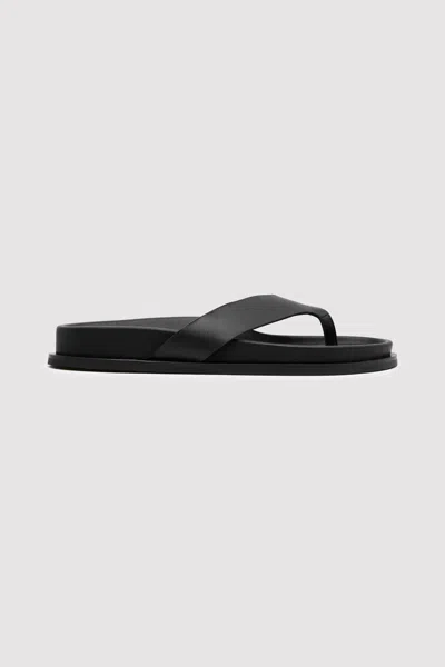 St Agni Thong Slide In Black