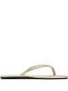 St Agni Thong-strap Sandals In Multi