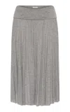 St Agni St. Agni Tissue Jersey Lyocell Skirt In Multi