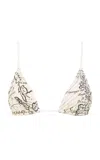 St Agni Triangle Bikini Top In Atlas