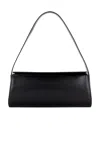 St Agni Triangle East West Shoulder Bag In Black