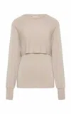St Agni Two Piece Jumper In Gray
