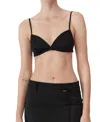 St Agni Utilitarian Bralette In Black In Black