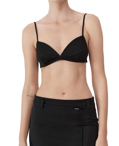 St Agni Utilitarian Bralette In Black
