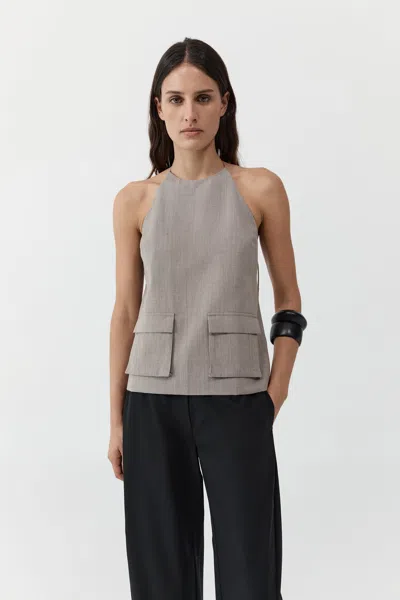 St Agni Utility Backless Top