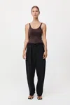 St Agni Utility Pants In Black