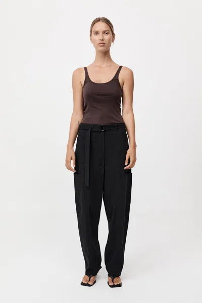 St Agni Utility Pants In Black