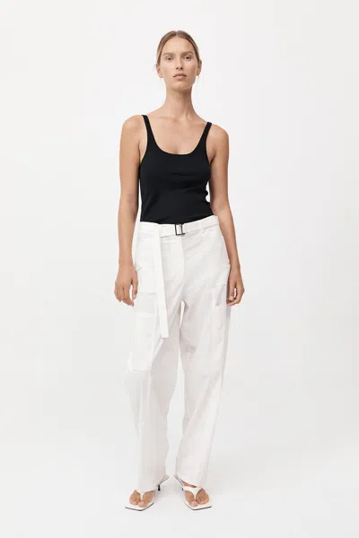 St Agni Utility Pants In Off White