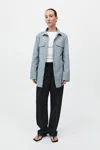 St Agni Utility Shirt Jacket In Glacier