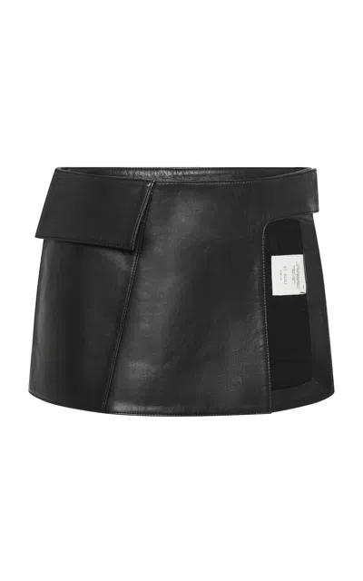 St Agni Utility Skirt Belt In Black