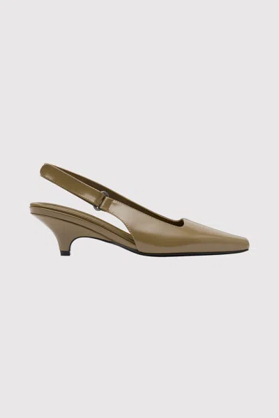 St Agni Utility Sling Back Heel In Brown