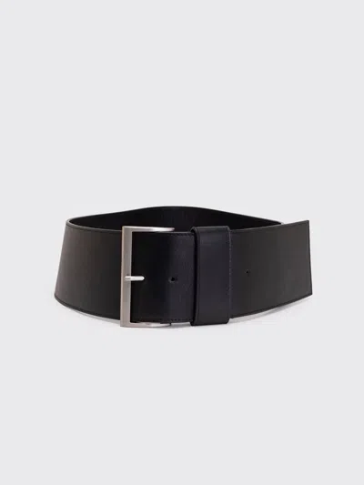 St Agni Wide Classic Belt In Purple