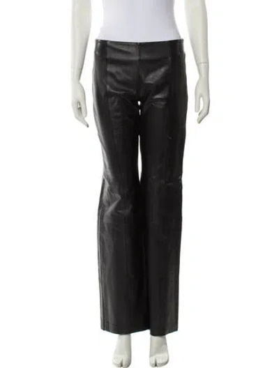 Pre-owned St Agni Wide Leg Pants In Black