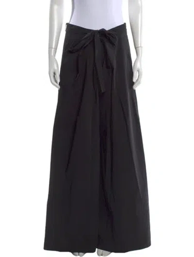 Pre-owned St Agni Wide Leg Pants In Black