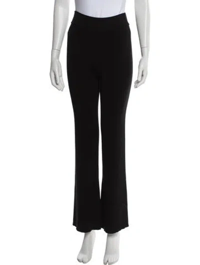 Pre-owned St Agni Wide Leg Pants In Black