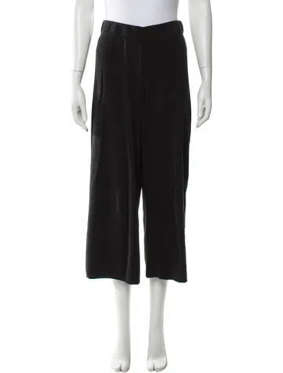 Pre-owned St Agni Wide Leg Pants In Black/grey