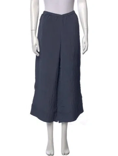 Pre-owned St Agni Wide Leg Pants In Blue