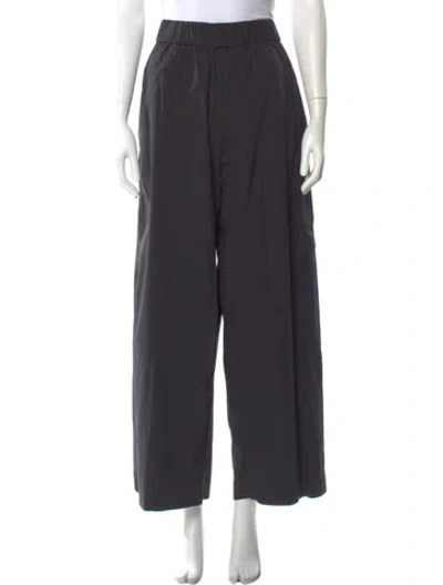 Pre-owned St Agni Wide Leg Pants In Gray