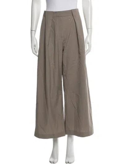 Pre-owned St Agni Wide Leg Pants In Gray
