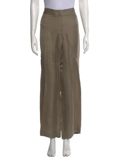 Pre-owned St Agni Wide Leg Pants In Gray