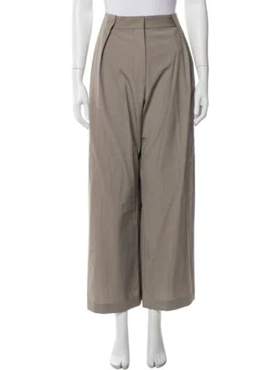 Pre-owned St Agni Wide Leg Pants In Grey