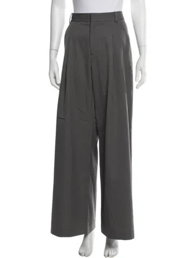 Pre-owned St Agni Wide Leg Pants In Grey