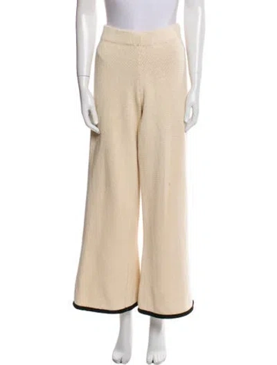 Pre-owned St Agni Wide Leg Pants In Neutral