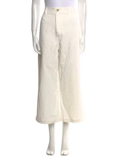Pre-owned St Agni Wide Leg Pants In Neutral