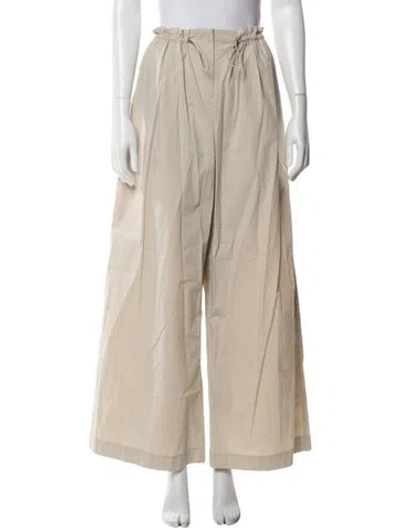 Pre-owned St Agni Wide Leg Pants In Neutral