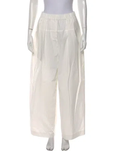 Pre-owned St Agni Wide Leg Pants In Neutral