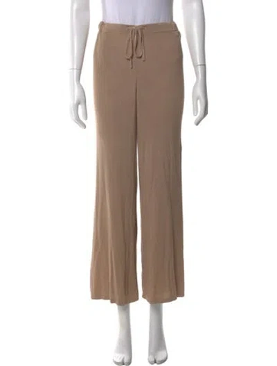 Pre-owned St Agni Wide Leg Pants In Neutral