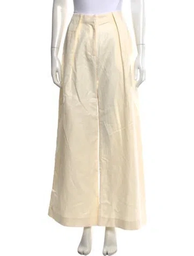 Pre-owned St Agni Wide Leg Pants In Neutral